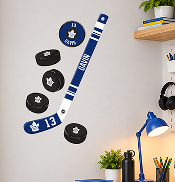NHL® Hockey Stick Decals