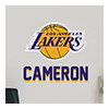 NBA™ Team Logo Name Decals Thumbnail Image