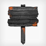 Black Sign